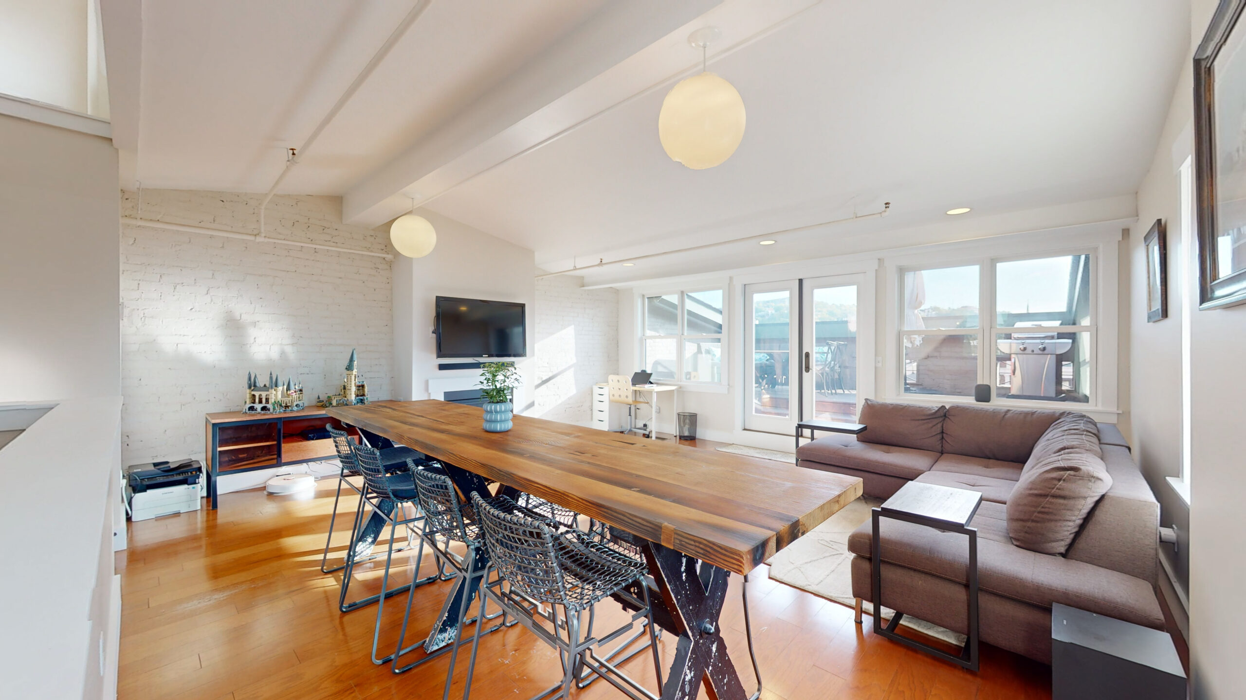 Downtown loft in over the rhine with modern updates